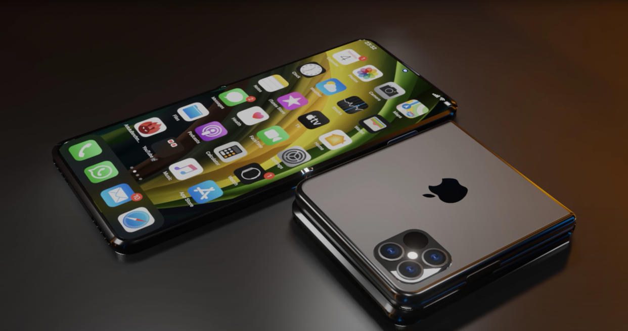  The iPhone Flip could be Apple's first foldable phone. 