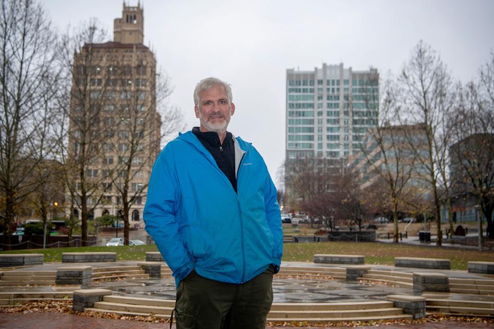 Asheville’s new urban forester, Keith Aitken, November 21, 2023.