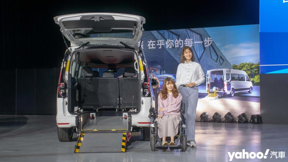 2023 Volkswagen Nutzfahrzeuge新世代Caddy Maxi福祉車與愛同行，為年長者與身障朋友解決平行、垂直移動需求！