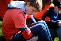 <p>Several hundred high school students from the Washington area rally in front of the White House before marching to the U.S. Capitol to protest against the National Rifle Association and to call for stricter gun laws April 20, 2018 in Washington, D.C. (Photo: Chip Somodevilla/Getty Images) </p>