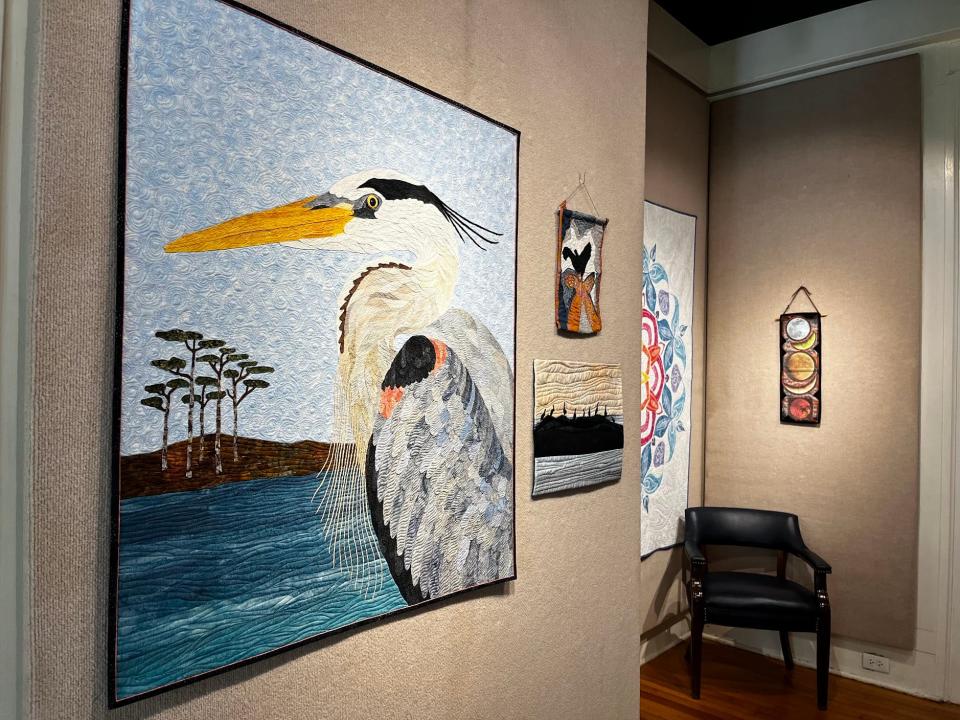 Metamorphosis: Transformations, by Quilters Unlimited is on exhibit at LeMoyne Arts through Aug. 3, 2023.