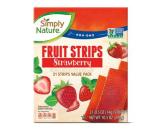 <p>Another entry for the "Effortlessly Perfect Lunchbox Snack" files. Aldi's Simply Nature Fruit Strips in Strawberry are a hit with the kiddos, which makes them a hit with the parents doing the shopping. Fresh-tasting with natural flavors and a perfect chewy texture, grown-ups love these as a snack, too. </p>