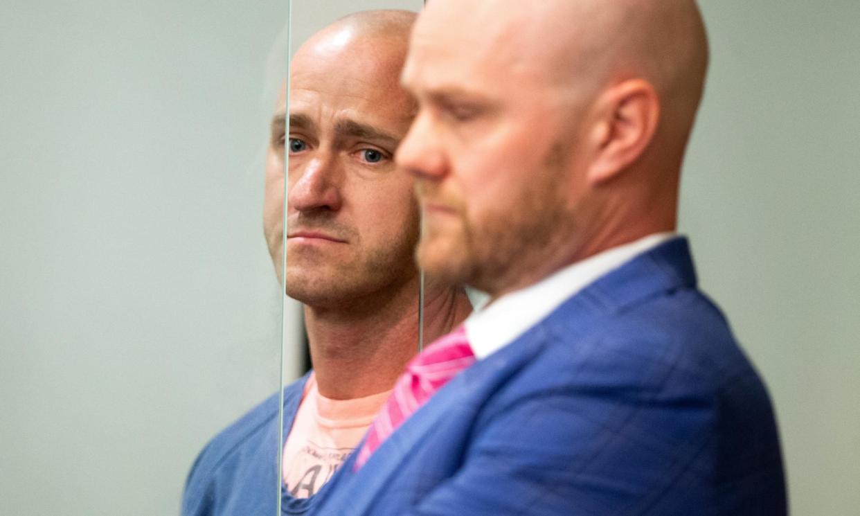 <span>Joseph Emerson in court in Oregon in October.</span><span>Photograph: Dave Killen/Reuters</span>