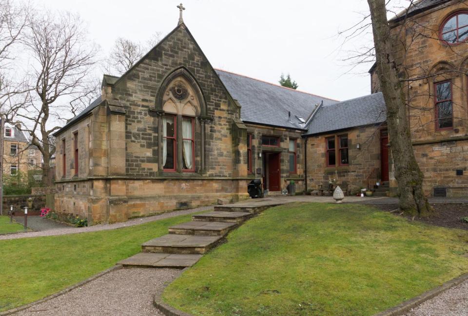 <p>Find your own sanctuary with a stay at this converted church in Glasgow. Transformed into a bright and spacious home by interior designers, features include bedrooms with Jack and Jill en-suite bathrooms, a large <a href="https://www.housebeautiful.com/uk/decorate/living-room/g30980928/small-living-room-ideas/" rel="nofollow noopener" target="_blank" data-ylk="slk:living;elm:context_link;itc:0;sec:content-canvas" class="link ">living</a>/dining room, and heavenly gardens that are perfect for alfresco dining.</p><p><a class="link " href="https://airbnb.pvxt.net/RyjEaN" rel="nofollow noopener" target="_blank" data-ylk="slk:BOOK NOW VIA AIRBNB;elm:context_link;itc:0;sec:content-canvas">BOOK NOW VIA AIRBNB</a></p>