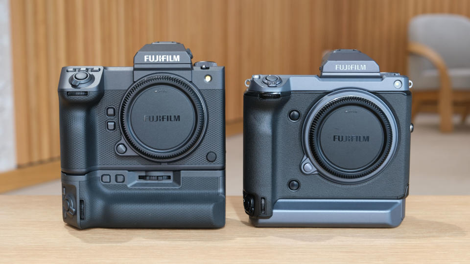 Fujifilm GFX 100 II in a showroom