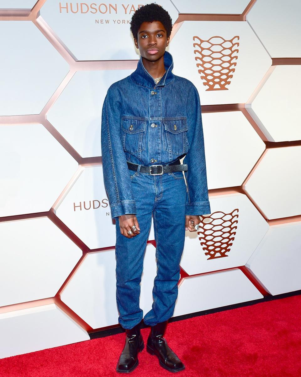 OK, you don't have to be a superstar-in-the-making like Alton Mason to pull off the Canadian tuxedo—but it doesn't hurt.