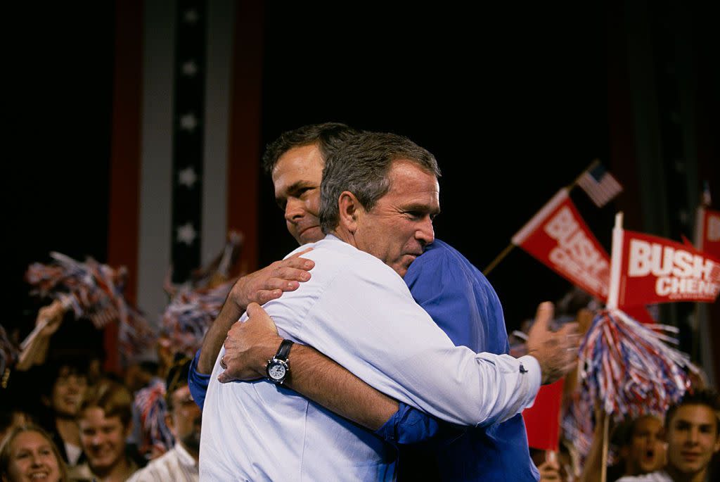 George W. Bush and Brother Jeb