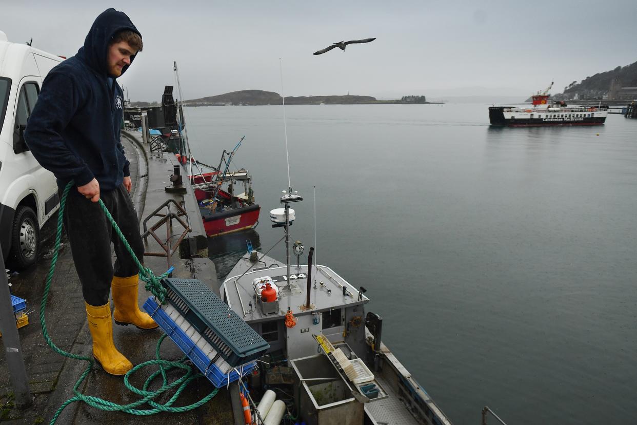 <p>Scottish Fishermen's Federation (SFF) chief executive Elspeth Macdonald accused Mr Johnson of misleading the public about the agreement</p> (Getty Images)