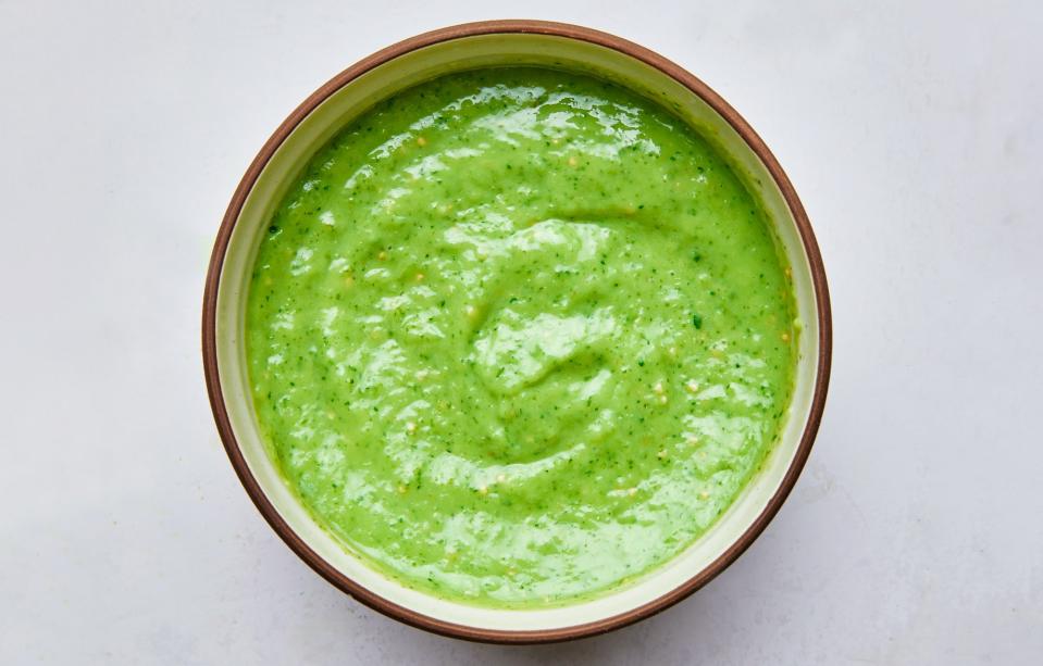 Salsa Verde o Roja Cruda