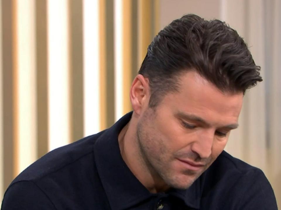 Mark Wright was emotional on This Morning while speaking about a man who died during CPR (ITV)