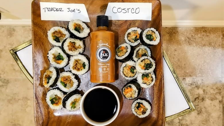 Trader Joe's and Costco's kimbap