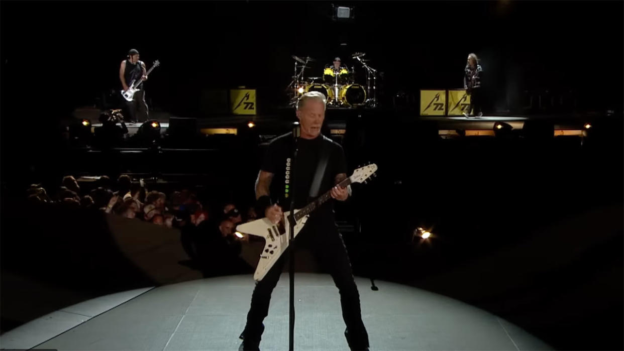  Metallica onstage at Download 