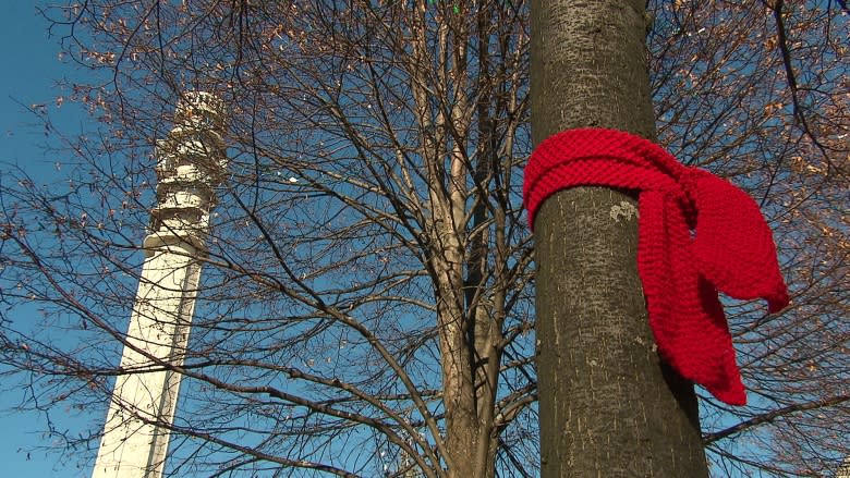 World AIDS Day marked by red scarves around province