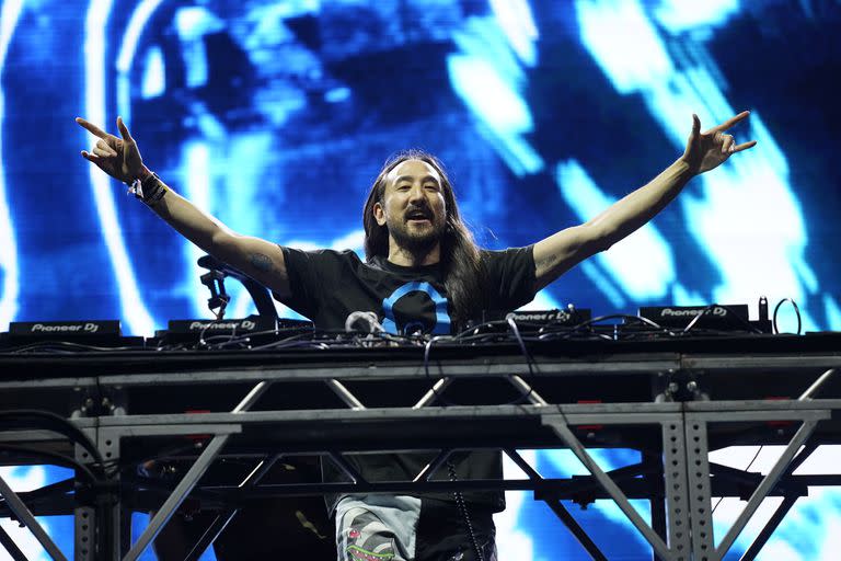 El DJ Steve Aoki es uno de los artistas internacionales que estará en el Cosquín Rock 2024