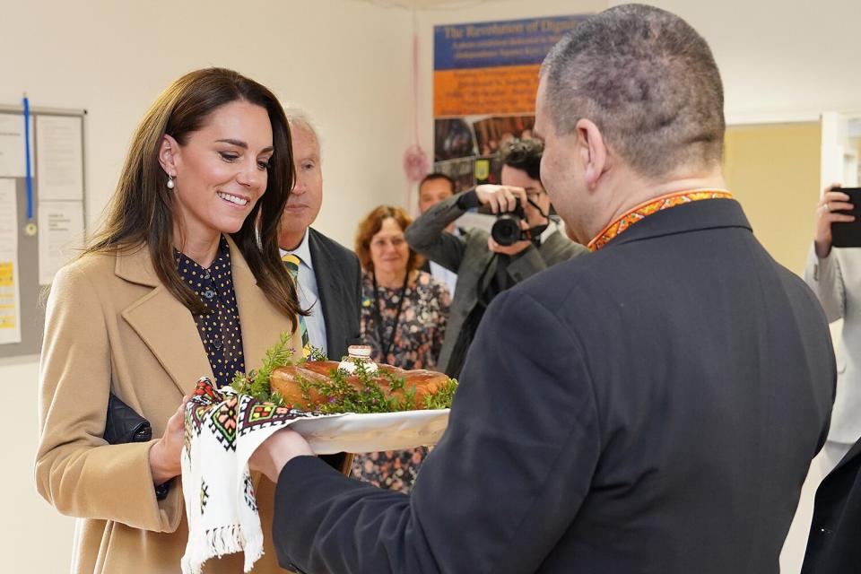 The Princess Of Wales Visits Reading Ukrainian Community Centre