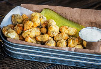 Deep Fried Dill Pickle Cheese Curds

The Cheese Curd Shack