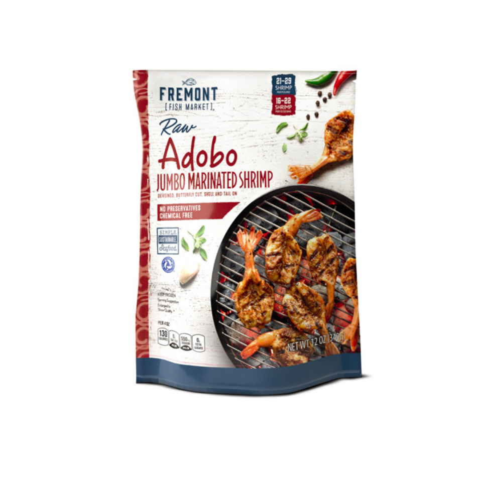 bag of adobo-seasoned shrimp