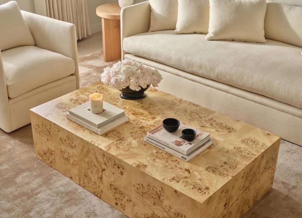 The Sur coffee table by Jenni Kayne Home