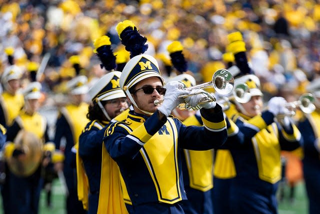 Algonac 2022 alumnus Joshua Hindy will be playing with the University of Michigan Marching Band at the College Football Playoff National Championship.
