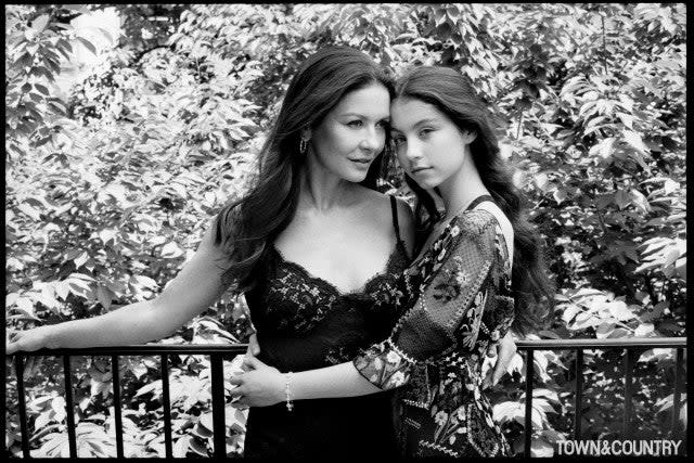 Catherine Zeta-Jones and Carys Zeta Douglas