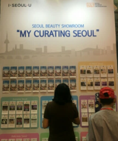 Visitors will get hands-on experience at the "My Curating Seoul" zone, where they can make their own guidebook of key tourism attractions and delicious local food in Seoul.