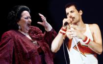 Stichwort Freddie Mercury: Als er 1987 mit Opern-Ikone Montserrat Caballé den gemeinsamen Song "Barcelona" singen durfte, erreichte der Queen-Frontmann einen neuen künstlerischen Höhepunkt. Die 2018 verstorbene Montserrat hätte so gut wie jeden gewöhnlichen Pop-Musiker an die Wand gesungen, aber mit Freddie Mercury war es ein Duett auf Augenhöhe. (Bild: Getty Images / Daniel Perez / Fox Photos / Hulton Archive)