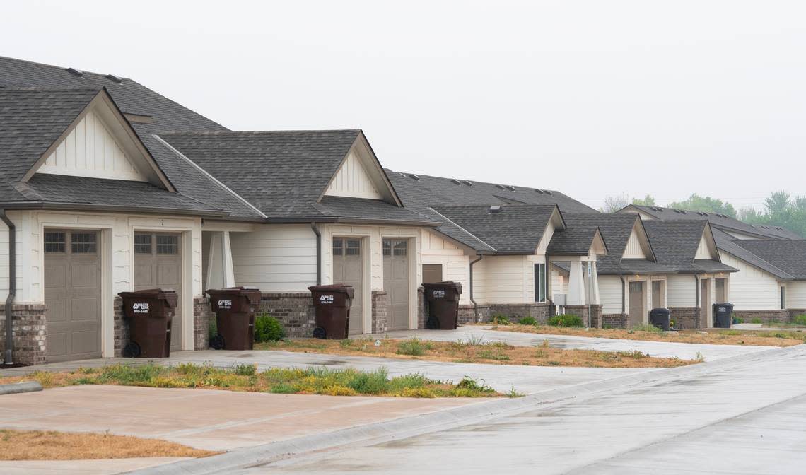 The first phase of eight quadplexes at Central Landing opened in late 2021. Four more buildings were completed early this year, bringing the total number of units to 48. The housing development is located on the campus of Central Community Church and managed by Mennonite Housing.
