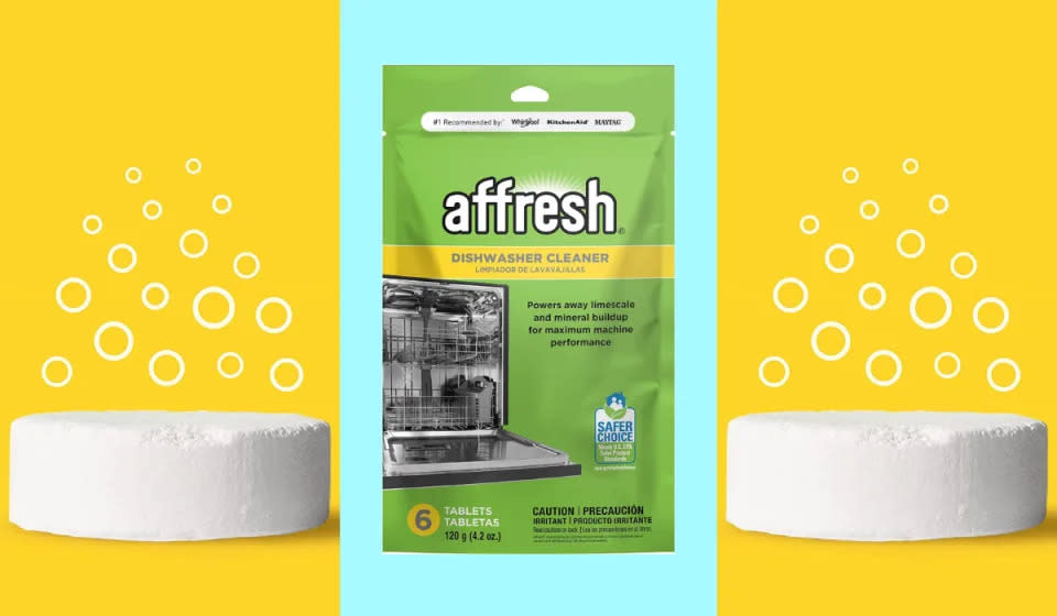 Más de 53 000 compradores de Amazon creen que estas pastillas para limpiar el lavavajillas son tan eficaces que les dieron una calificación perfecta de cinco estrellas. (Foto: Amazon)