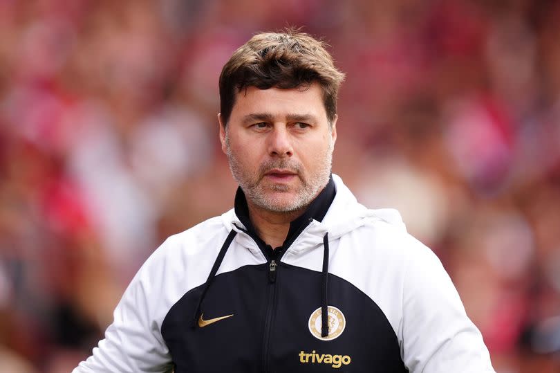 Mauricio Pochettino during a Chelsea game