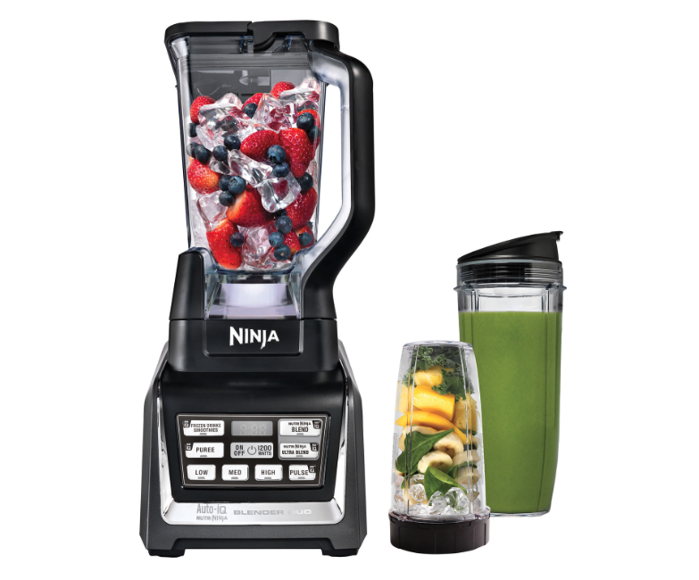 Ninja Nutri Ninja Duo Auto-iQ 1300W Stand Blender. Image via Best Buy Canada.