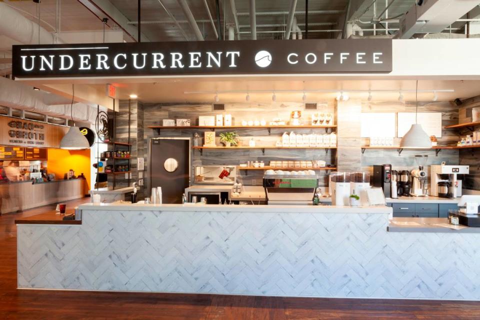 Grab a cup of coffee, tea or espresso from Undercurrent Coffee. Andy McMillan