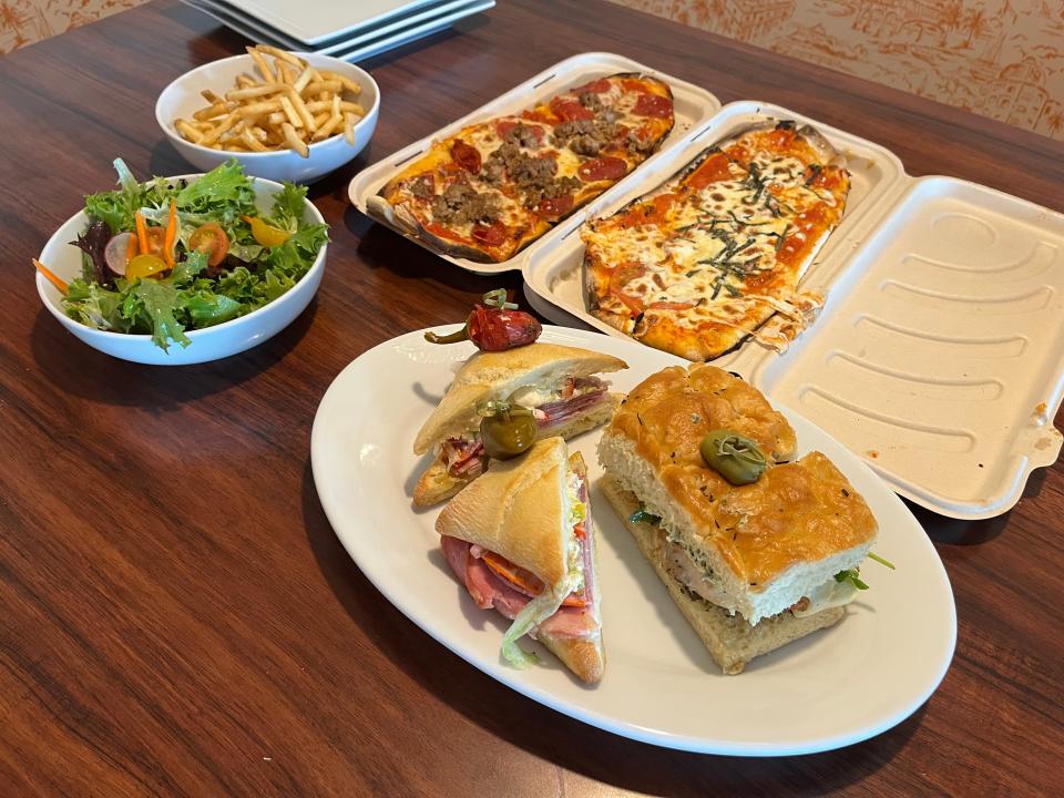 plates of food from primo piatto at disney's riviera resort