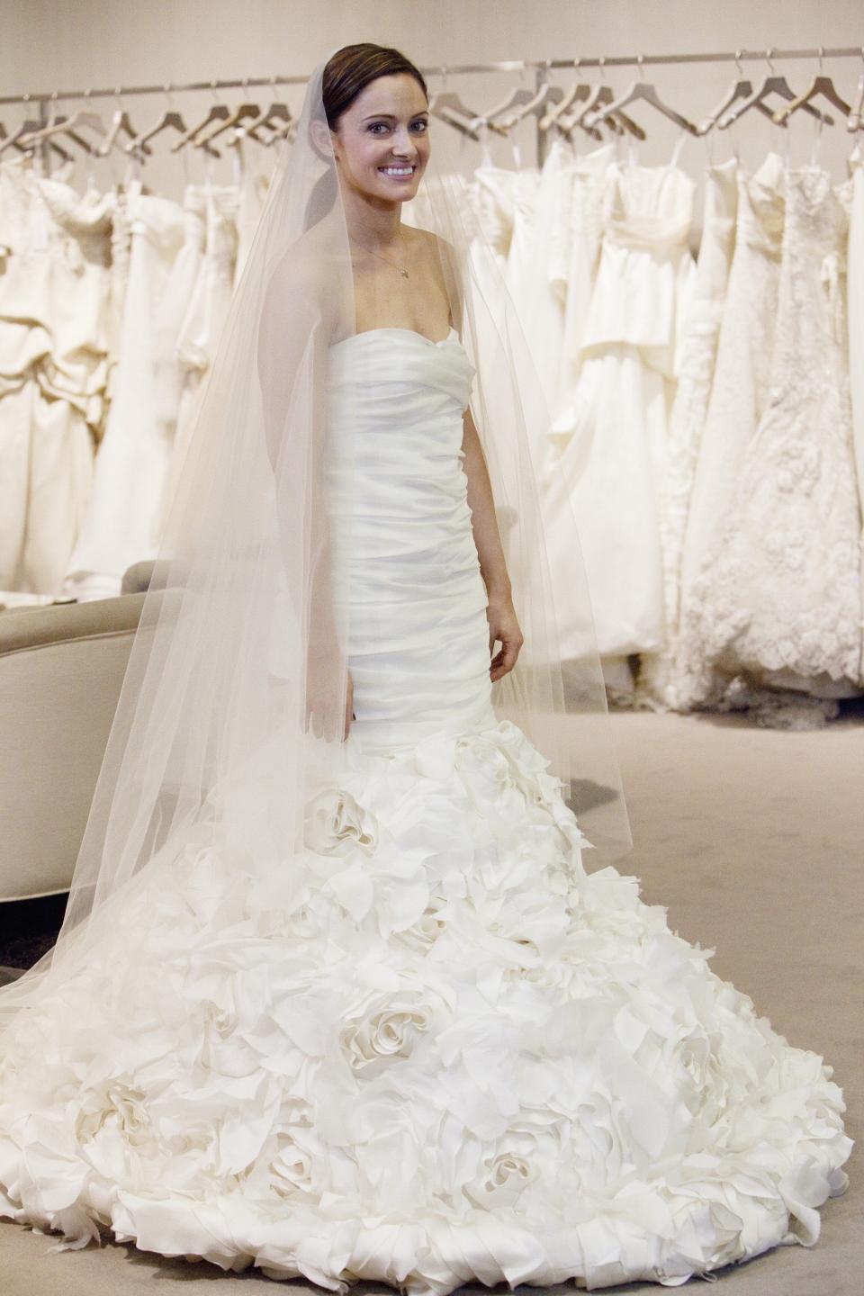 molly malaney wedding dress