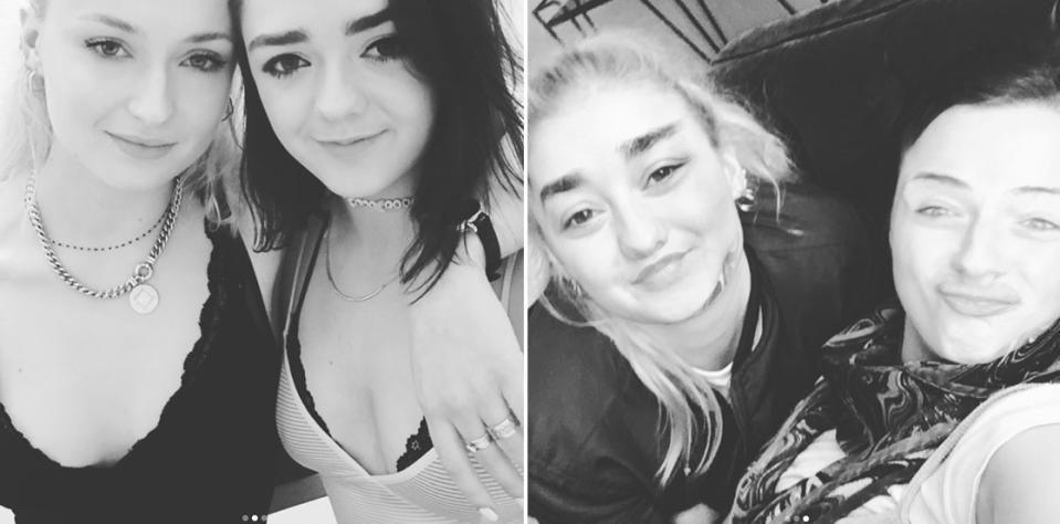 Face Swap: Maisie Williams & Sophie Turner