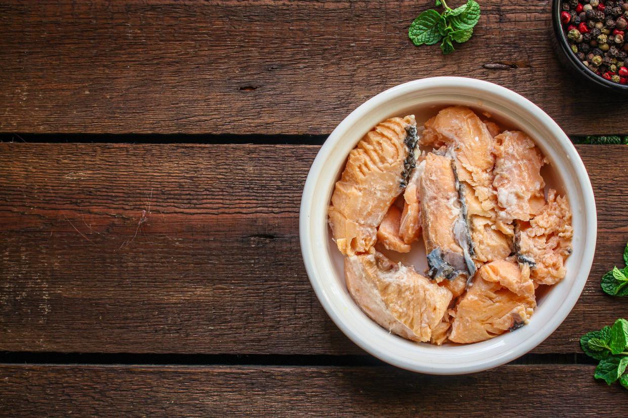 canned salmon