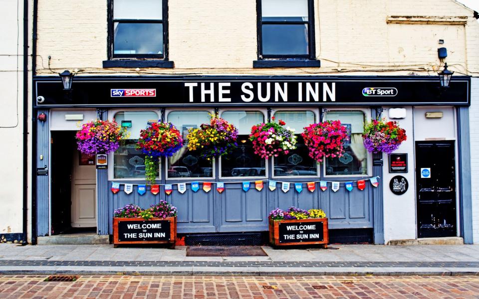 The Sun Inn is a popular pub in Stockton