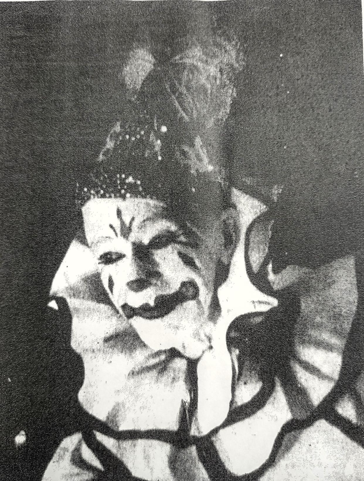 Roy Lee Virtue, a clown from Zanesville.