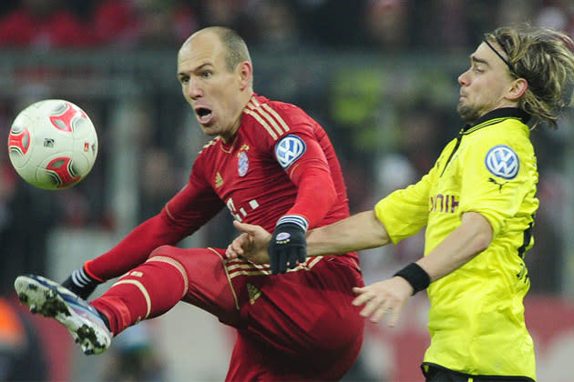 Champions League-Finale 2013: Bayern tritt gegen Dortmund an - das tippen die deutschen TV-Stars (Bild: ddp)