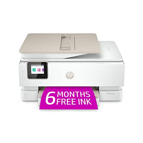 HP Envy Inspire 7955e Wireless Color All-in-One Printer with Bonus 6 Months Instant Ink with HP…