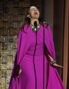 Drew Barrymore presents the award for outstanding daytime drama series at the 49th annual Daytime Emmy Awards on Friday, June 24, 2022, in Pasadena, Calif. (AP Photo/Chris Pizzello)