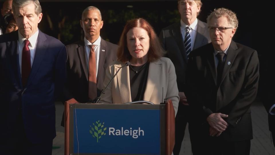 In a news conference Friday morning, authorities identified the five victims of the Raleigh mass shooting. Raleigh mayor Mary-Ann Baldwin began the update by sharing her condolences.