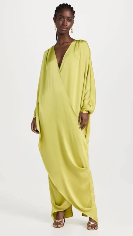 <p>Andrea Iyamah Tibara Caftan, $320, <a href="https://rstyle.me/+i85z4f9y7cvYi6Dt4qxECw" rel="nofollow noopener" target="_blank" data-ylk="slk:available here;elm:context_link;itc:0;sec:content-canvas" class="link ">available here</a> (sizes S-XL)</p>