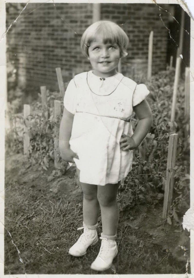 Ruth Bader at age 2. (Photo: Supreme Court of the United States)