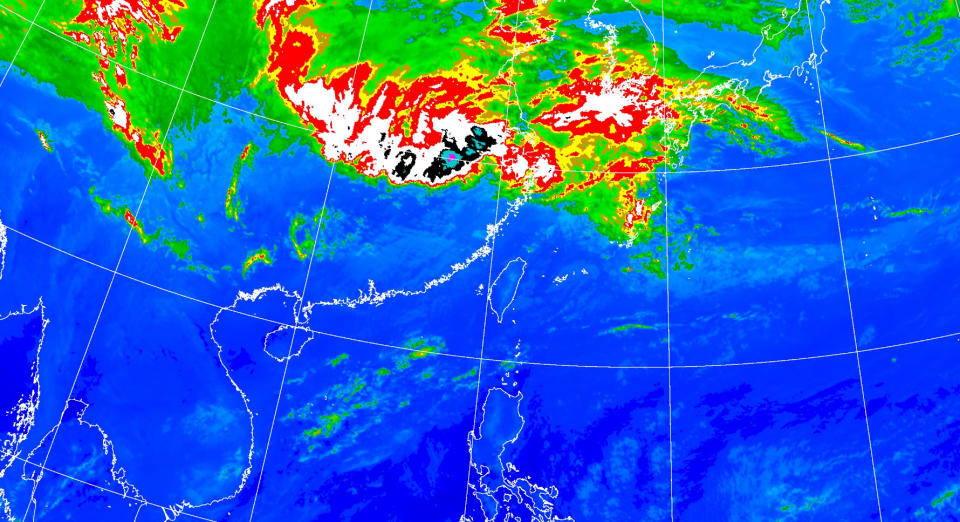 中央氣象署表示，今（2日）各地多雲到晴。（圖取自中央氣象署網站）