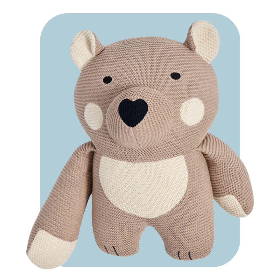 <p><a href="https://go.redirectingat.com?id=74968X1596630&url=https%3A%2F%2Fbearaby.com%2Fproducts%2Fweighted-teddy-bear&sref=https%3A%2F%2F" rel="nofollow noopener" target="_blank" data-ylk="slk:Shop Now;elm:context_link;itc:0;sec:content-canvas" class="link ">Shop Now</a></p><p>Weighted Stuffed Animal</p><p>bearaby.com</p><p>$99.00</p>