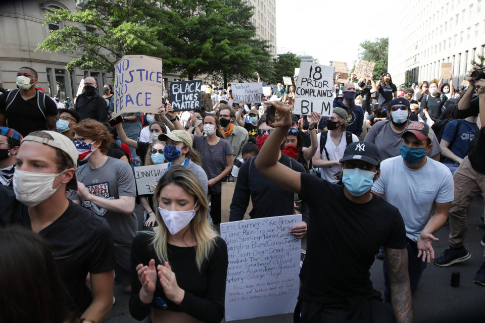 Protesters in Washington, D.C.