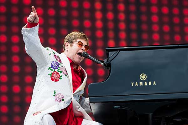 elton john piano z