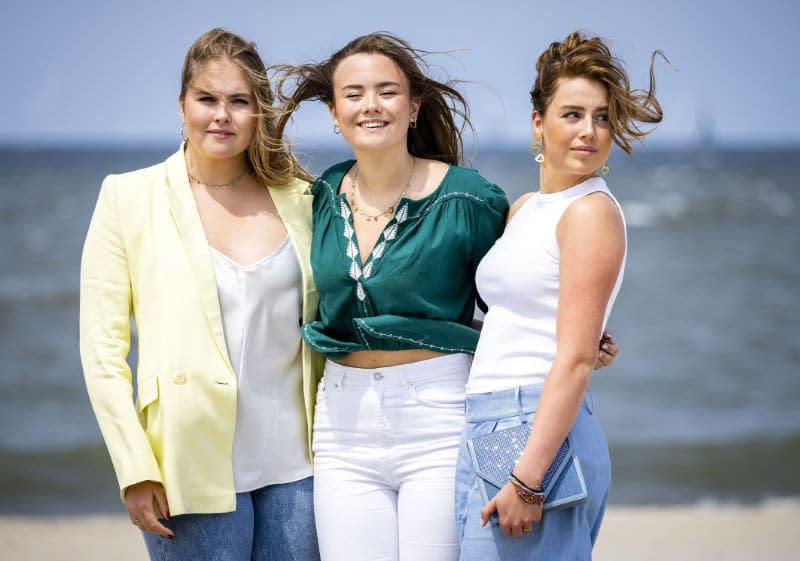 Amalia, Alexia y Ariane de Holanda