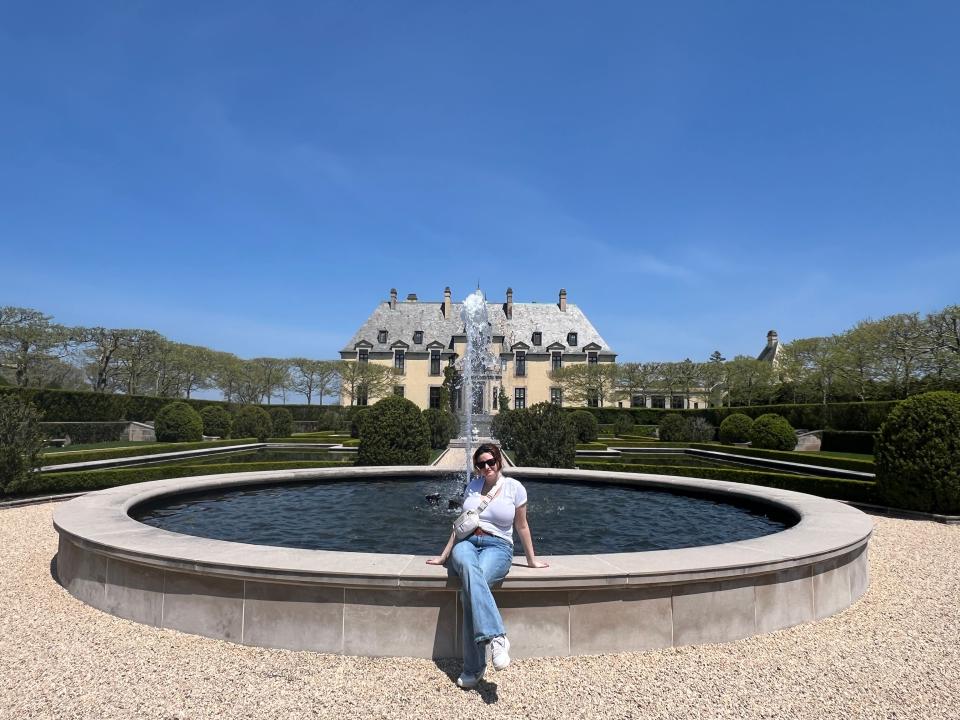 me at the fountain