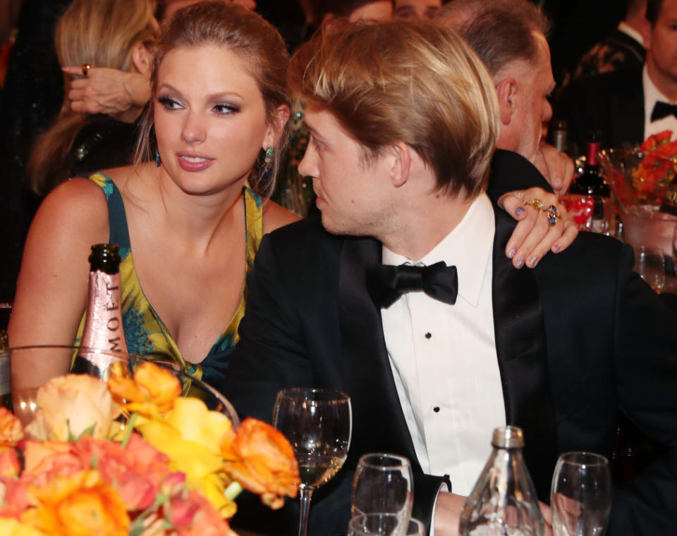 Taylor Swift and Joe Alwyn in January 2020<p>Christopher Polk/NBC/NBCU Photo Bank</p>